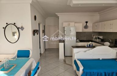 Location estivale: Appartement S+2 meublé à louer à Hammamet Nord 51355351
