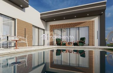 Villa encours de construction  à vendre à Hammamet Sud 51355351