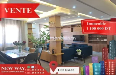 Propriété idéal pour investissement immeuble à Cité Riadh