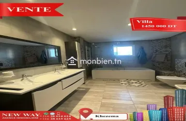 Villa à Khezema ouest , dans un quartier résidentiel