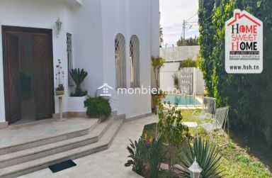 Villa Solvila à Louer à à Cité des Pins, La Marsa