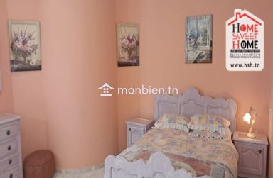 Etage de Villa Natalene Meublé à Louer à Carthage Salambo