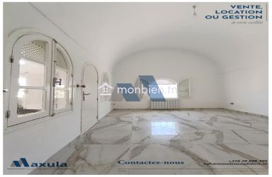 À LOUER VILLA S+4 À USAGE BUREAUTIQUE FACE À LA MER DE RADES PLAGE