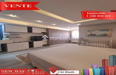 Propriété idéal pour investissement immeuble à Cité Riadh