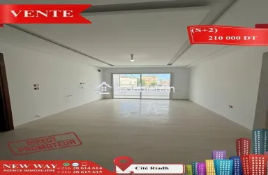 (S+2) Directe Promoteur à Cité Riadh