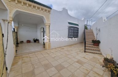 Maison S+2 avec jardin à vendre à Hammamet 51355351