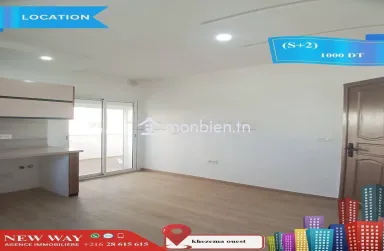 Appartement (S+2) à khezema ouest