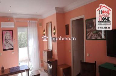 Etage de Villa Natalene Meublé à Louer à Carthage Salambo