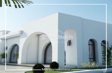 Belle villa S+3 sur plan avec piscine à vendre à Hammamet Sud 51355351